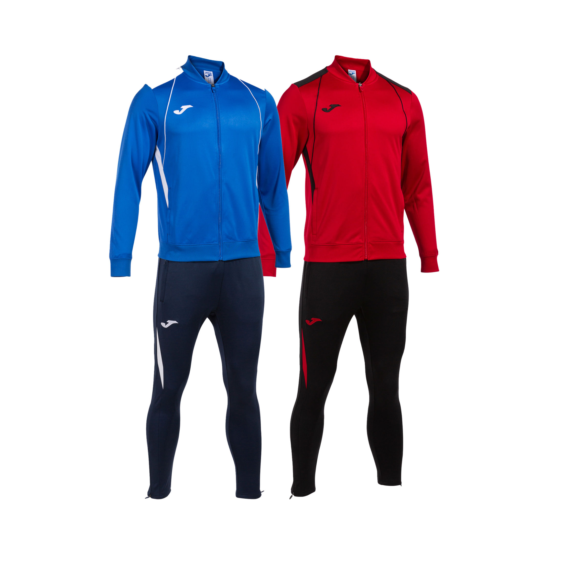 Pack de 2 Chandal Hombre Joma Championship VII 103083 Royal Blanco Marino 702 y Rojo Negro 601 Suave