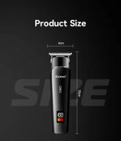 Kit De Pelacabelos Eléctrico Profesional Kemei KM-2290 KM-1113 KM-2026 Para Hombres Corte De Pelo Y Barba Recargable USB Con Cuchilla De Acero Inoxidable - details 20