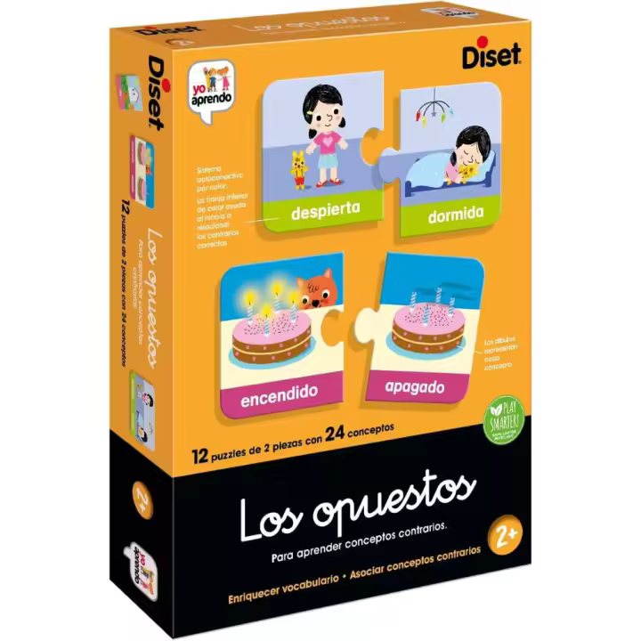 Juego para aprender los opuestos DISET Yo aprendo - 1
