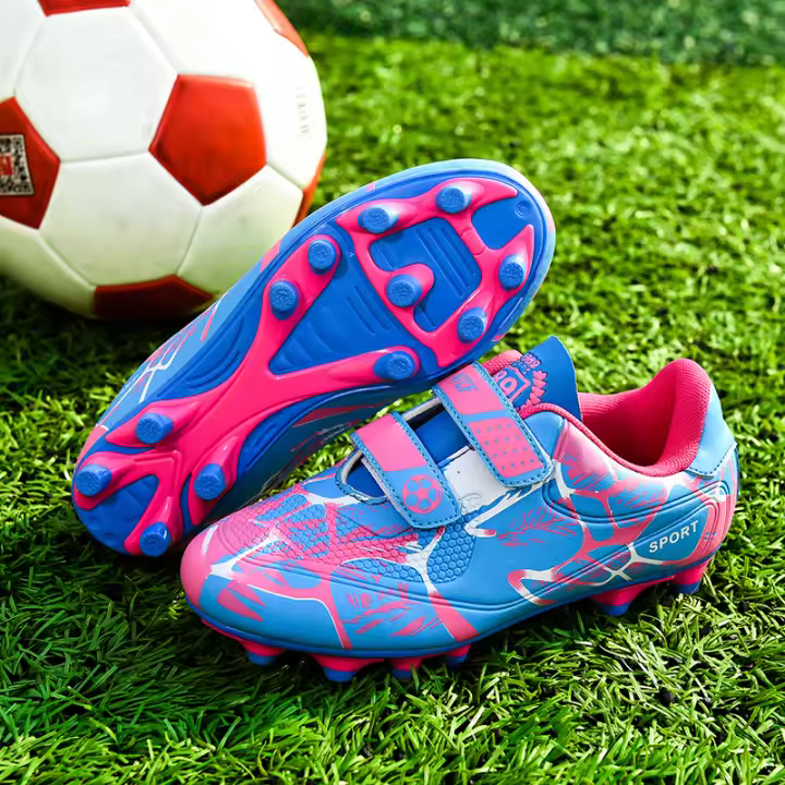 Zapatos De Fútbol Para Niños Entrenamiento Interior Y Exterior Microfibra Suave Para Principiantes Deportes Sociales Y Oficiales - 1