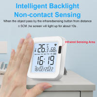 Sensor De Temperatura Inteligente WiFi Tuya Con Pantalla LCD Y Retroiluminación Sensibilidad Infrarroja USB Para Asistente Doméstico Alexa - details 20