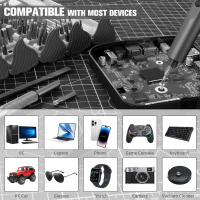 Juego De Destornilladores Eléctricos De Precisión 124 En 1 Multifuncional Con Bits Magnéticos Phillips Y Torx Para Teléfonos Móviles Y Portátiles - details 5