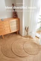 Nido De Algodón Tejido a Mano Para Gatos Y Perros Mordedor Redondo Para Verano Almohadilla Refrescante Ropa De Cama Para Gatos Lavable Con Cuerda De Algodón - details 8
