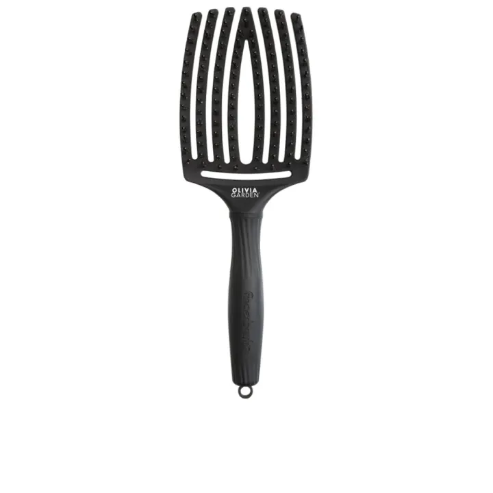 Cabello Olivia Garden FINGERBRUSH BOAR & NYLON FULL BLACK - 1
