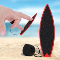 Mini Air Finger Tip Surfing Skateboard Descompresión Técnología Negra Juguete Creativo Para Decompresión Plástico 10x3 Cm Para Todas Las Edades - details 3