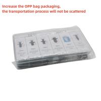 Kit De 100 Piezas De Clip De Automóvil Fijador De Capa De Coche Retenedor De Bisagra Para Puerta Y Parachoques Herramientas De Reparación De Vehículos - details 3