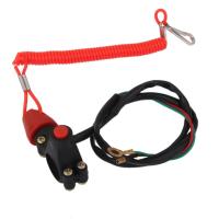 Interruptor De Parada Para Motor De Motocicleta 70 Cm Interruptor De Parada Para Motor De Barco Con Lanyard De Seguridad Para ATV Quad Yate - details 5