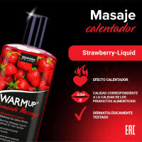 JOYDIVISION ACEITE DE MASAJE EFECTO CALOR WARM UP SABOR FRESA 150ML - details 0