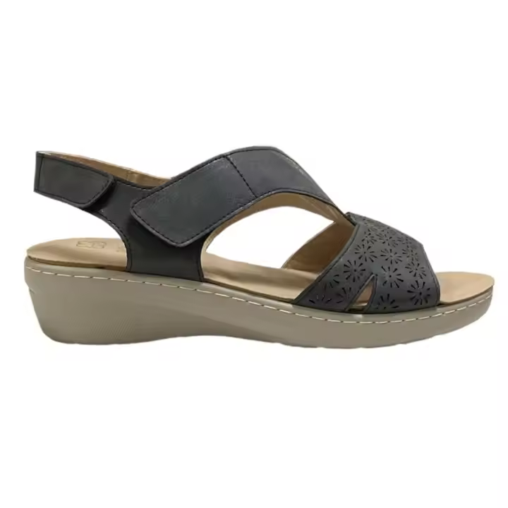 Sandalia Plantilla Extraible Negro - 1
