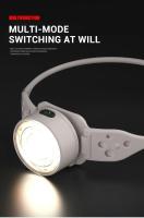Lámpara Frontal LED Super Brillante Recargable Con 5 Modos De Iluminación Fuente De Luz Multilámpara Para Pesca Camping Silicone - details 2