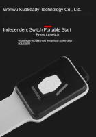 Linterna LED Recargable Para Camping Y Senderismo Luz De Trabajo Para Correr Por Noche Linterna De Llave Con Defensa - details 6