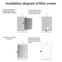 Filtro De Aire De Repuesto Para Purificador De Aire Xiaomi 1/2/3/3H pro Con Filtro De Carbono Activado Pantalla De Filtro De Aire Purificador - details 6