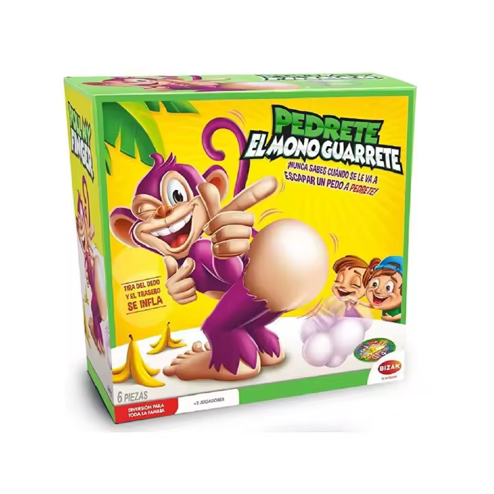 Pedrete El Mono Guarrete Bizak 6246 8742 Juguetes BIZAK - 1