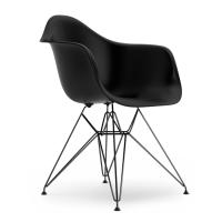 ORION91 Sillón ACRUX Edición Limitada Color Negro 🖤 Mate Asiento Polipropileno Negro 67x57,5x82,5cm Comedor Oficina Salón Teletrabajo Cocina - SpazioLuzio - details 2
