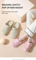 Zapatillas De Mujer Para El Verano Antideslizantes De EVA Para El Hogar Jardín Playa Exterior Con Plataforma Cómodas Y Modernas - details 0