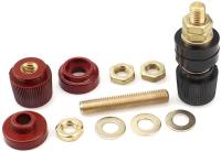 Kit De Terminales De Batería Remota De Latón 6mm 8mm Conectores De Poste De Enlace Accesorios De Automóvil Reemplazo - details 0