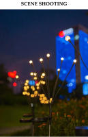 10 Luces Solares Para Jardín Con Diseño De Mariposa Luz Exterior Impermeable Vibrante Para Decoración De Patio Y Camino - details 8