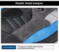 Botas De Ciclismo De Montaña Para Hombres Y Mujeres Profesionales Transpirables Resistentes Al Desgaste Y Caídas Con Protección Racial Para La Temporada - details 1
