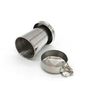 Vaso De Vino Telescópico De 75ml Plástico Plegable Inoxidable 201 Para Camping Picnic Tourist Utensilios De Mesa Ultra Pequeño - details 2