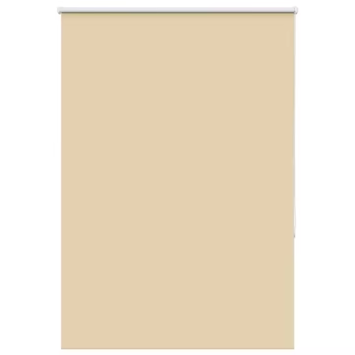 vidaXL Estor Enrollable Opaco Beige 110x175 cm Tela Ancho 105,7 cm - 1