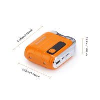 Afeitadora Eléctrica Inteligente Mini Doble Hoja Con Pantalla Digital Recargable Para Hombres Regalo Para Hombres Afeitadora De Barba Y Cara Potente Y Eficiente - details 14