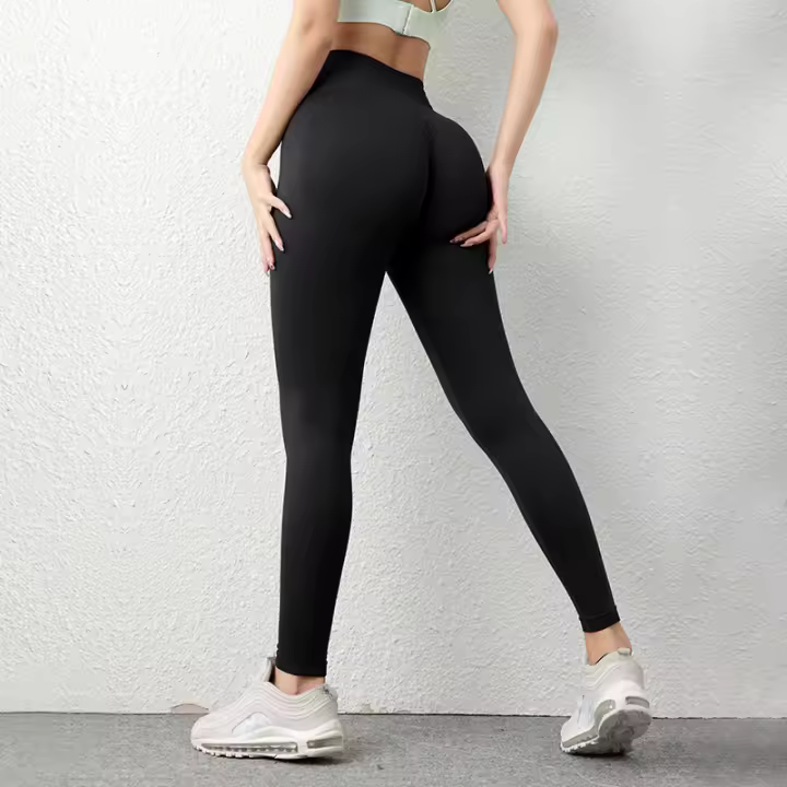 Leggings Deportivas De Cintura Alta Para Mujer Pantalones De Yoga Tights Scrunch Butt Para Gimnasio Leggings De Yoga - 1
