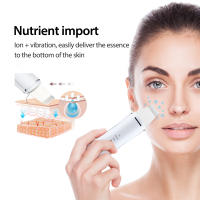 EMS Ultrasonido Limpiador De Piel Scrubber Vibración 4 Modos Extractor De Quistes Limpieza Profunda Levantamiento Facial Masajeador Ionizado - details 4