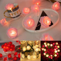 Luces De Navidad LED Rosa 20 Piezas Operadas Por Batería Para Decoración De Fiesta De Boda Y Valentín Guirnalda De Flores Fairy - details 10