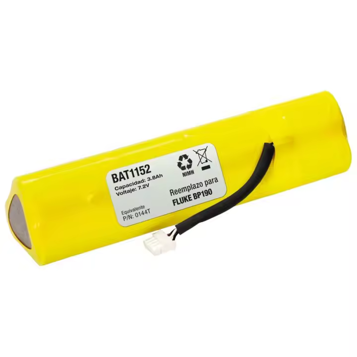 Batería para Scopemeter 190 Serie 7,2V/3600mAh MI-MH - 1