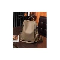 Mochila De piel auténtica para mujer, bolso de viaje de alta calidad, informal, de hombro, 2023 - details 22