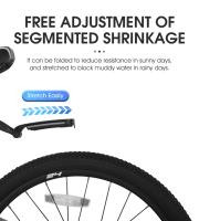 Guardabarros Plegable Para Bicicleta WEST BIKING Universal MTB Road Bike Mudguard Set Accesorios De Ciclismo Ajustable - details 6