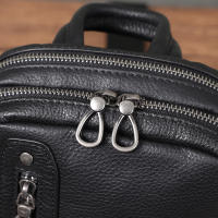 Bolsa De Pecho Para Hombre De Cuero Genuino Alta Calidad Bolso Cruzado De Moda Bolsa De Hombro Mensajera De Cuero Verdadero - details 16