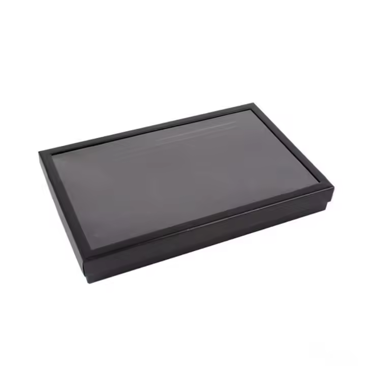 Caja de almacenamiento de anillos con 100 ranuras, caja de exhibición de anillos, bandeja de exhibición de anillos - 1