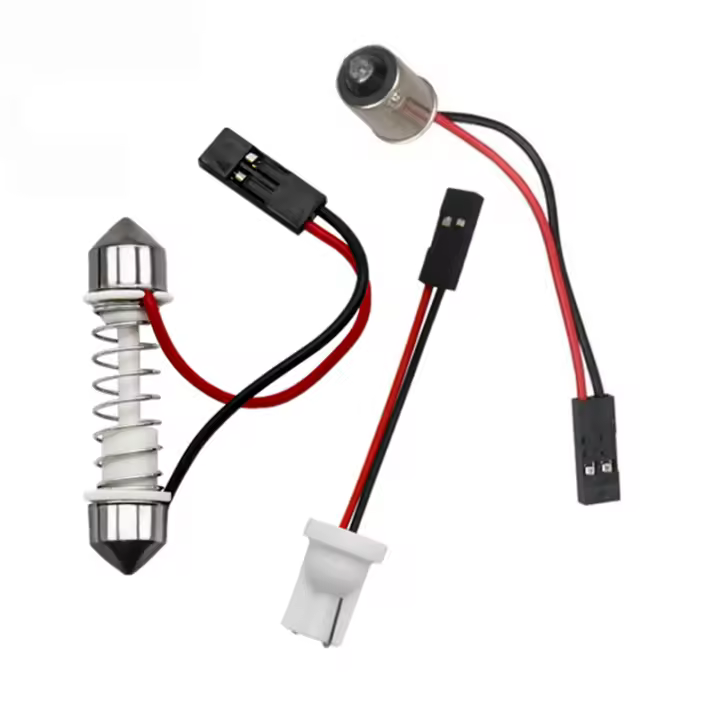  Bombilla LED SMD 5050 Para Auto T10 Festoon 6/12/15/24/36/48 BA9S 12V W5W C5W Luz De Lectura Domo Maletero Universal Calor Y Frío Blanco - 1
