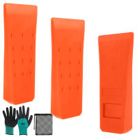 3Pcs Wedge De Madera Plástica Para Sierra De Cadena Resistente Al Desgaste Accesorios De Seguridad Para Sierra De Cadena Suministros De Corte De Árbores - details 7