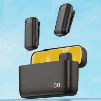 Micrófono Lavalier Inalámbrico Con Estuche De Carga Portátil Para Audio Y Video Grabación Compatible Con iPhone Android Notebook Ideal Para Gaming En Vivo - details 1