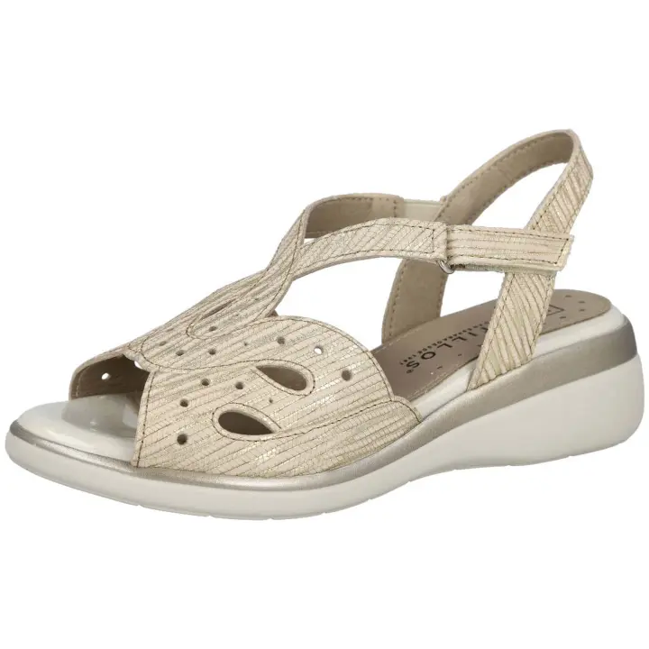 Sandalias Pitillos Lr5591 para mujer en color beige - 1