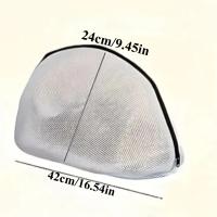 Bolsa De Lavar Ropa De Malla Con Cierre De Cremallera Para Zapatos Bolsa De Lavado De Zapatos Material DACRON Proveniente De China Continental - details 5