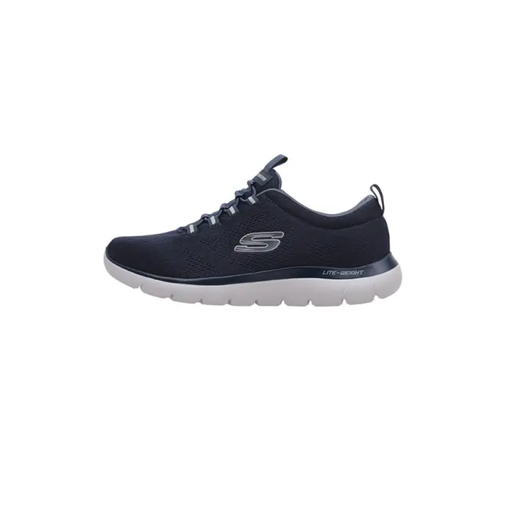 Skechers SUMMITS - LOUVIN Deportivas Planas Hombre Azul - 1