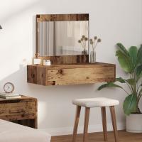 Espejo de Tocador Colgante vidaXL Madera Antigua 83x40x70 cm - details 0