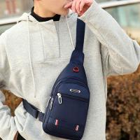 Bolsa de mensajero de un hombre Bolsa de pecho Unisex Lienzo Ocio - details 0