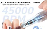 Máquina De Uñas Eléctrica Profesional 45000RPM Con Pantalla LCD Recargable Para Manicura Y Peluquería De Uñas Herramienta De Salon - details 5