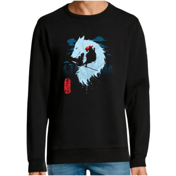 The Fan Tee Sudadera Sin Capucha de HOMBRE Ghibli Totoro 003 - 1