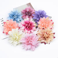 5/10 Piezas Flores Decorativas De Seda Gerbera Para Decoración De Hogar Y Boda Accesorios De Novia Adornos De Lienzo Artificiales - details 13