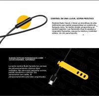 Realme Buds Clásicos Tipo-C RMA2005 Auriculares Con Cable Semi-in-Ear Para Computadora Laptop Y Móvil Con Micrófono HD Para Llamadas - details 2