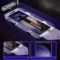 Protector De Pantalla De Vidrio Templado Premium Para Samsung Galaxy S25 S24 Ultra S24 plus Con Eliminación Automática De Polvo Fácil Instalación - details 4
