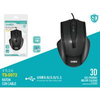 Ratón óptico Ergonómico MEJORADA con Cable USB 3.0/2.0/1.1 Universal Alta Velocidad para Ordenador Pc/portátil - details 0