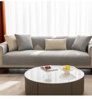 Cubierta De Sofá De Algodón Y Lino Universal Para Todas Las Estaciones Antideslizante Impermeable Para Sala De Estar Cubierta De Polvo Para Muebles - details 15