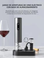 Abreventanas Eléctrico Automático Para Botella De Vino Herramientas De Cocina Plástico Color Rojo Herramientas De Vino - details 0