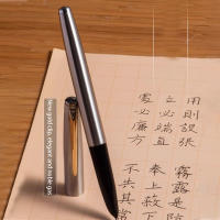 Thebai Thyer3.0 Pluma Fuente De Acero Completo Con Tapa Escondida EF Nib Delicado Retro Escribir Suave Plumas Para Escuela Y Oficina Regalo - details 7